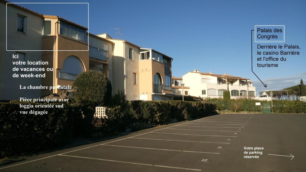 Lara 3 - T2 Loggia Piscine 2 Lits Doubles Parking Pres Du Centre-Port Et Ile Loisirs Apartman Agde Kültér fotó