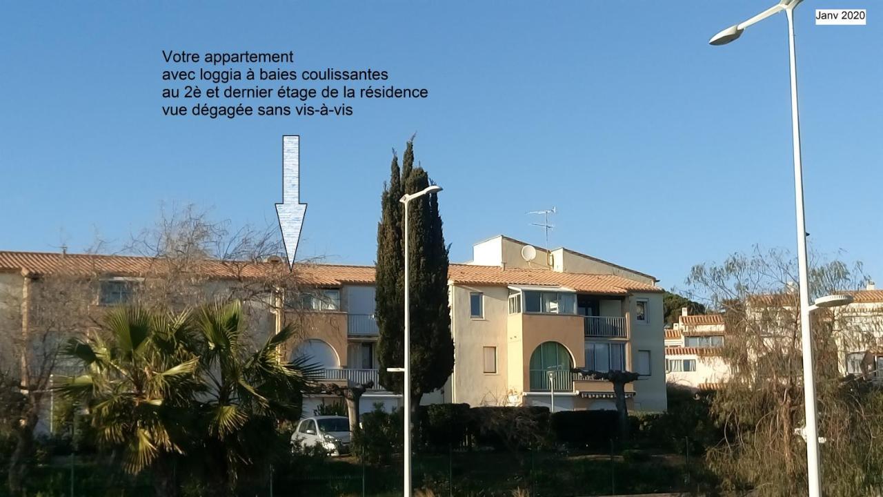 Lara 3 - T2 Loggia Piscine 2 Lits Doubles Parking Pres Du Centre-Port Et Ile Loisirs Apartman Agde Kültér fotó